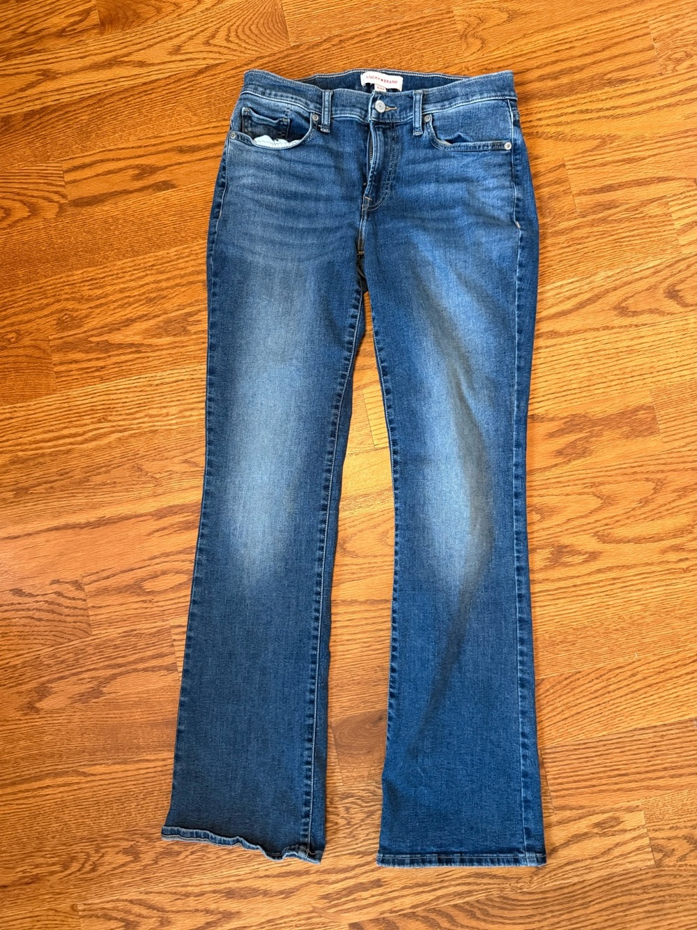 Lucky Brand Sweet Mid Rise Boot Size 8/29R